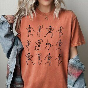 Dancing Bones Skeleton Tshirt